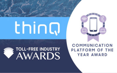 thinQ Selected as Top Nominee for 2019 Toll-Free Industry Awards